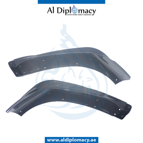 Front Rear G06 X5 AERO KIT 2019-up, Black. Lip, Lip, AND SIDE SKIRT for BMW X6 Series G06 (2019-2023) models